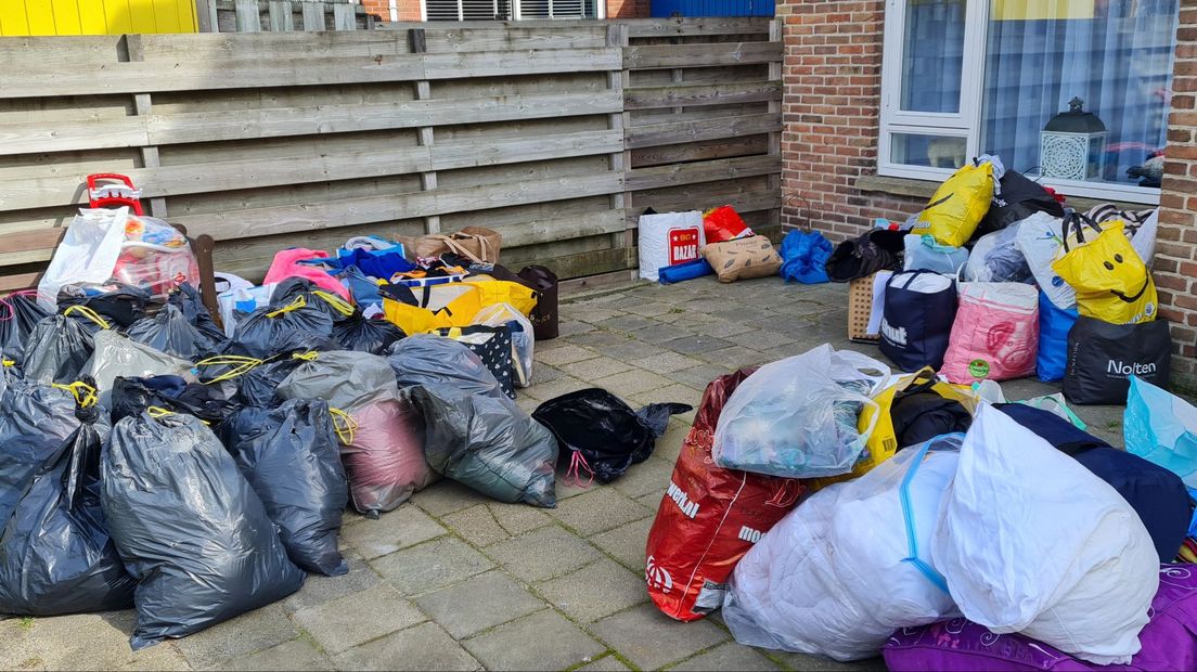 Een huis vol spullen: Jeana uit Duindorp houdt inzamelingsactie voor Oekraïne