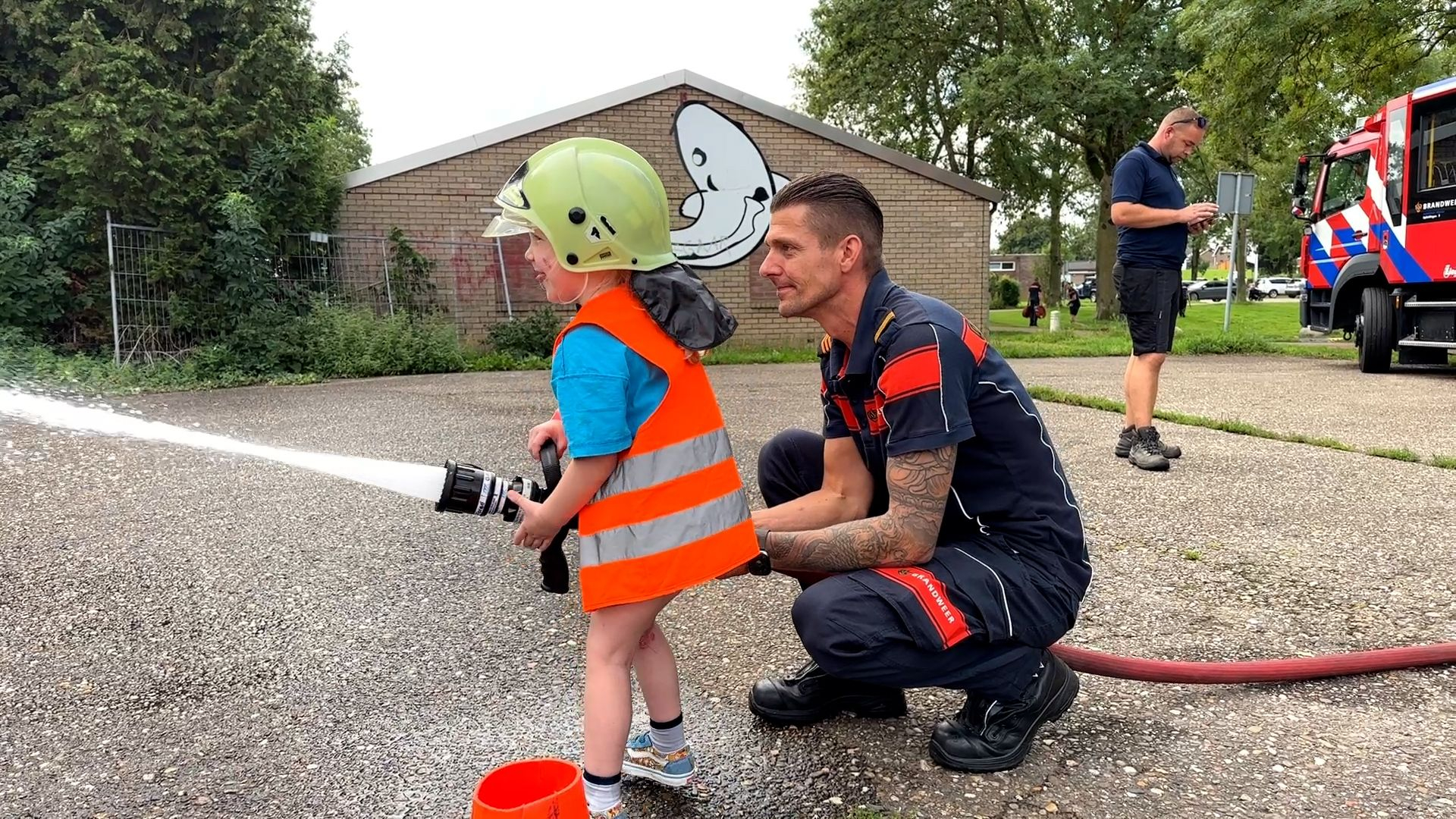 Kinderen mogen brandjes blussen en 'katten' redden