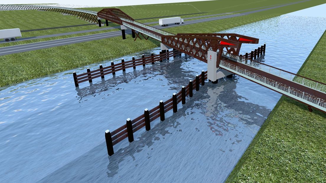 Zo komt de Pieter Smitbrug eruit te zien
