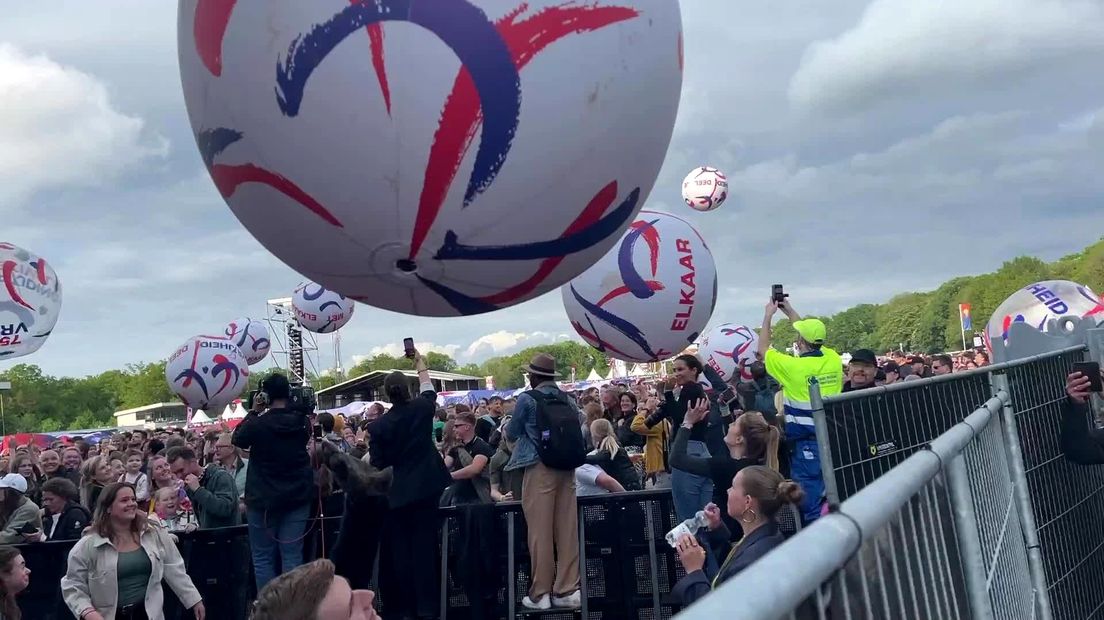 Bevrijdingsfestival Groningen trekt 50.000 bezoekers: 'We produceren het feest op 80.000'