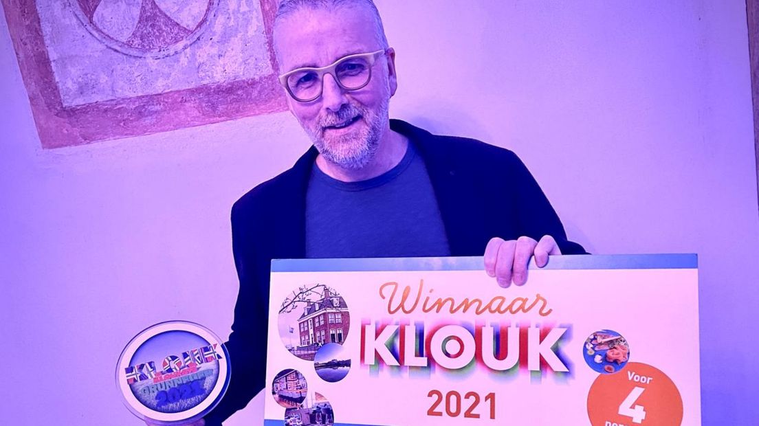 Frits Bijlenga uit Stad, de winnaar van Klouk 2021