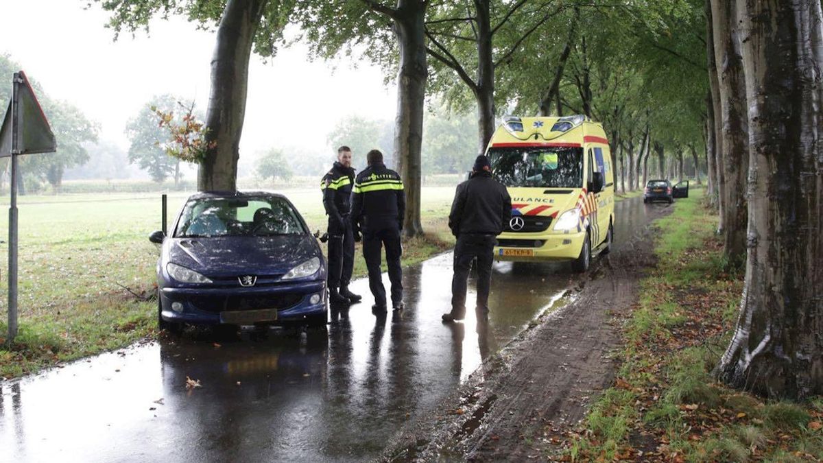 Gewonde bij ongeval op Klinkenweg Okkenbroek