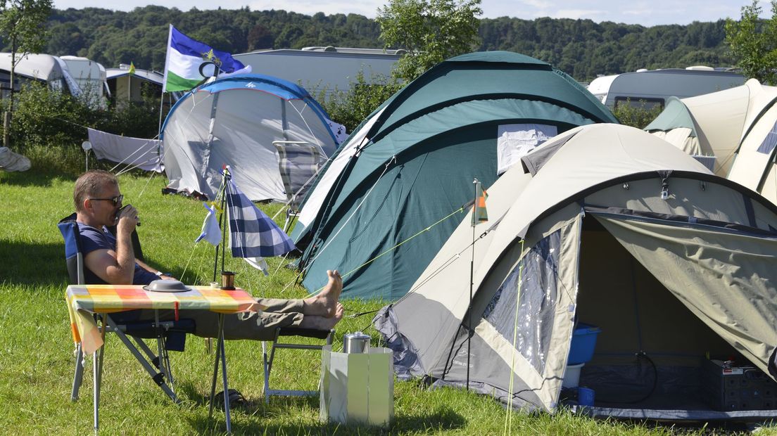 Het is momenteel goed toeven op de camping