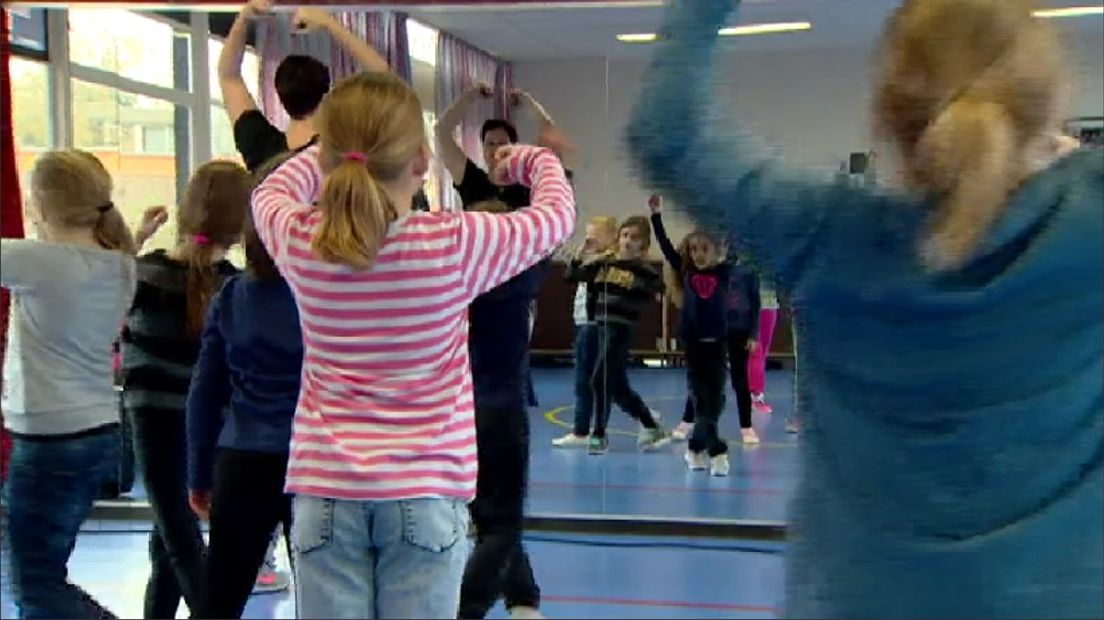 Leerlingen van dansschool All About Dance (Rechten: RTV Drenthe)