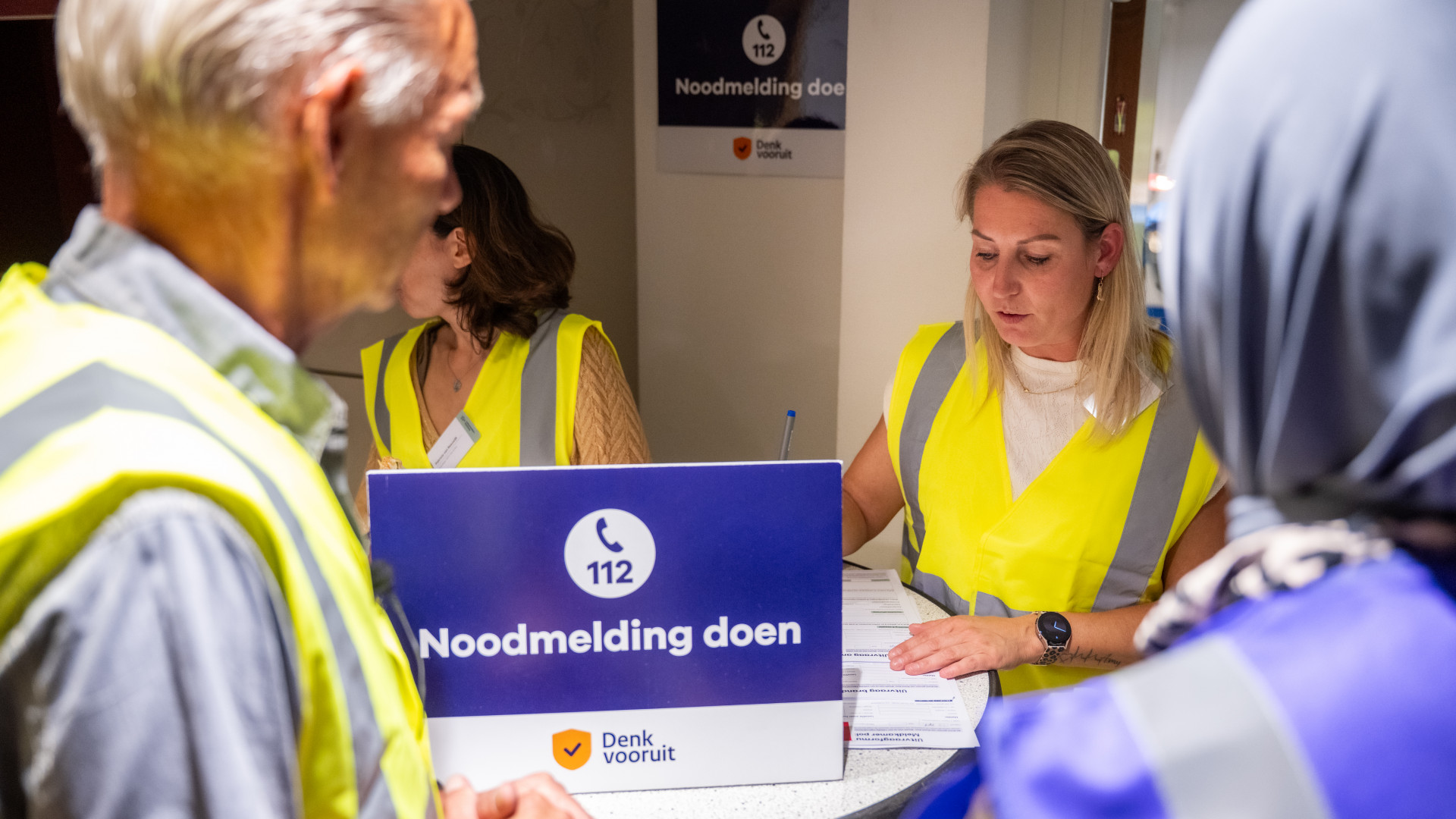 Vrijwilligers hebben allemaal een taak gekregen