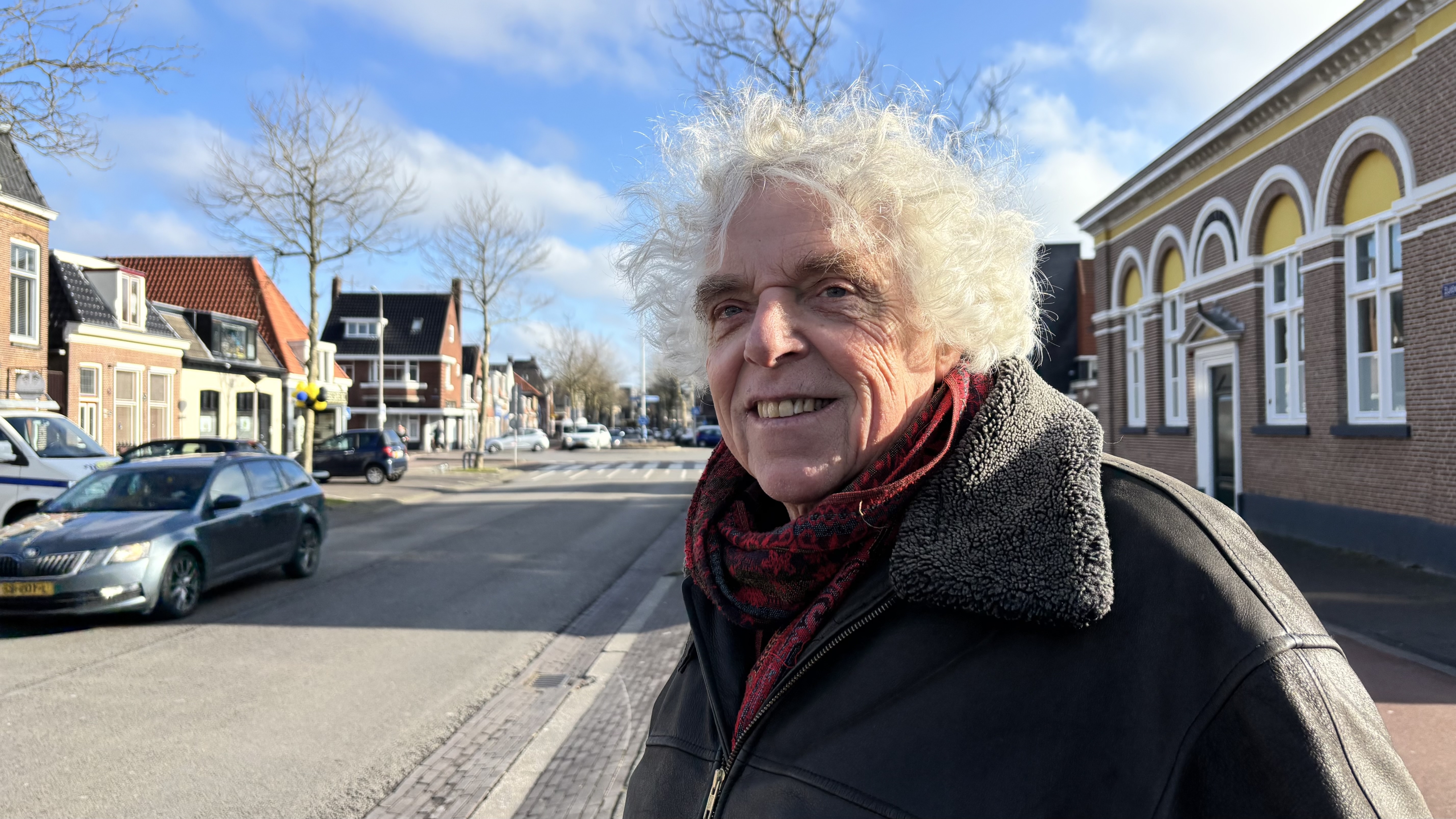 Nico de Koning fan de stichting Vlietvaardig