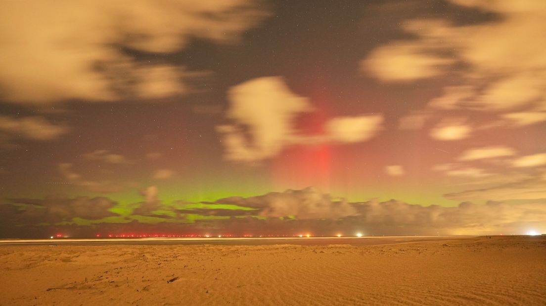 Noorderlicht boven Kijkduin