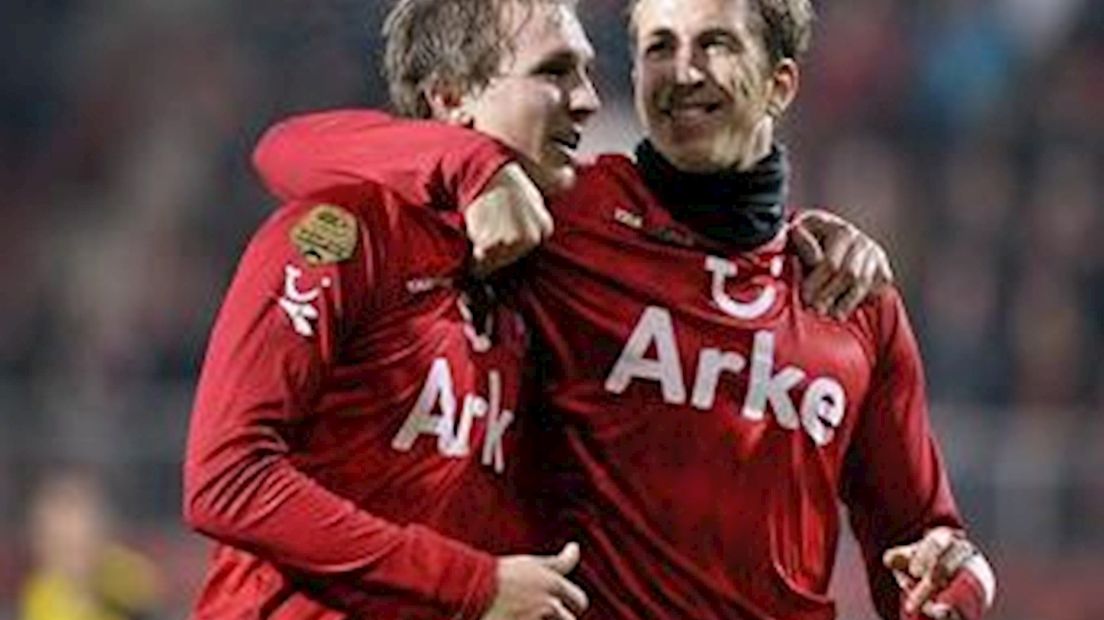Luuk de Jong en Marc Janko