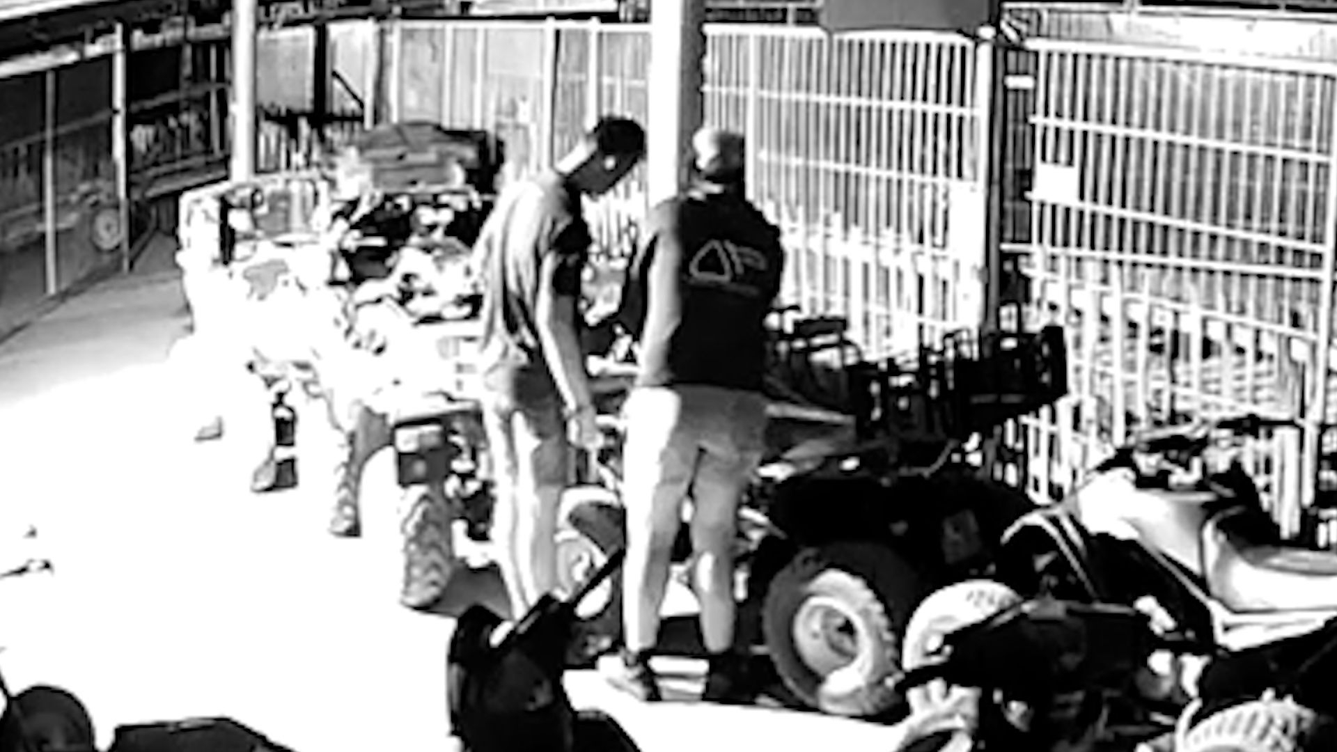 Quad gejat tijdens Zwarte Cross, daders op beeld