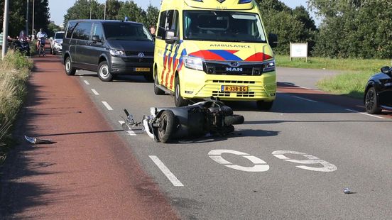 Twee gewonden bij botsing in Hoogeveen.