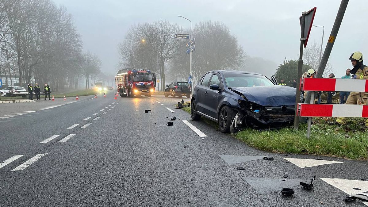 112 Nieuws: Zwaar ongeval op N377 bij De Krim, weg tijdelijk afgesloten