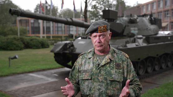 Brigadegeneraal Nico Boom: 'Als je tegenstander tanks heeft, dan is het wel belangrijk dat je zelf ook tanks hebt'