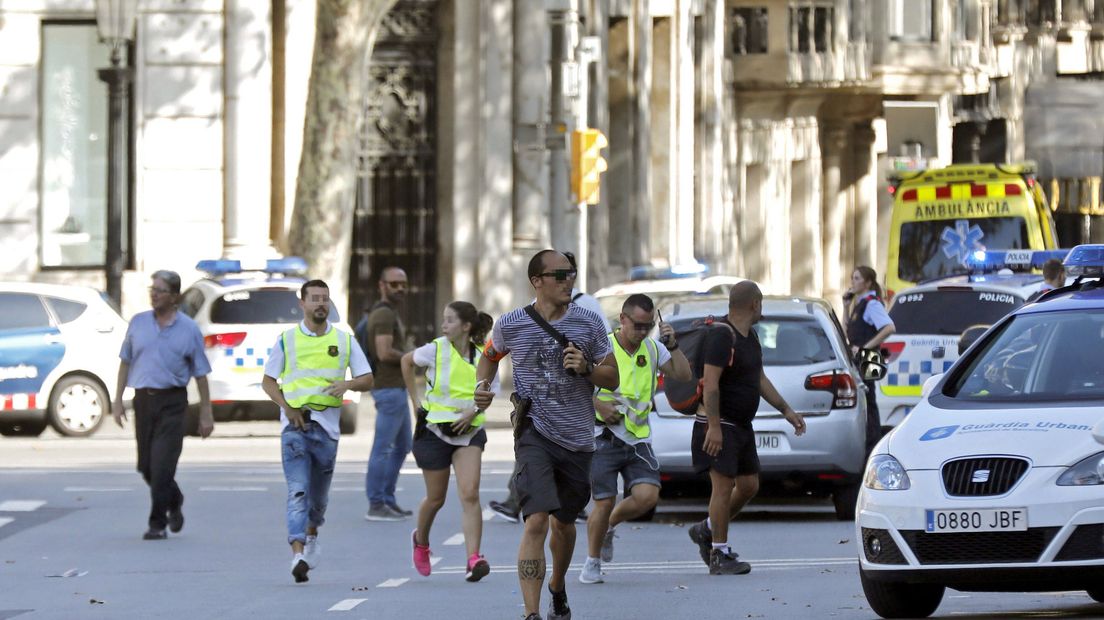 De aanslag op de Ramblas in Barcelona (Rechten: EPA/Andre Dalmau)
