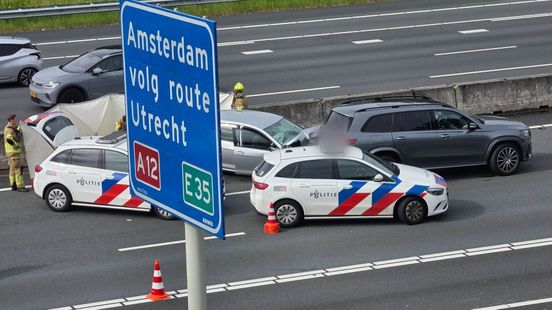 Ernstig ongeval op A12: persoon gereanimeerd