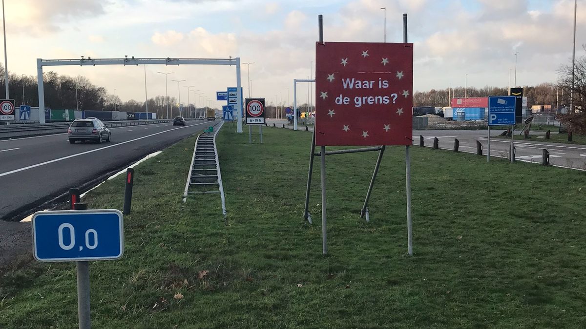 Limburgse grensborden duiken op in Fries Elsloo