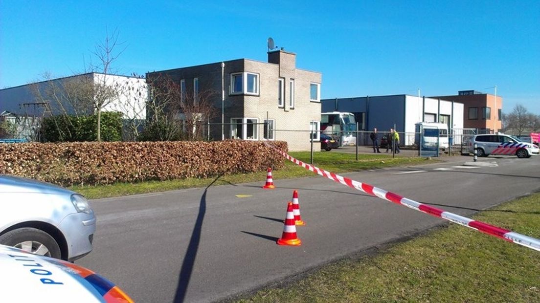 Politieonderzoek na de inval bij Bio Memo in maart 2014 (Rechten: archief RTV Drenthe)