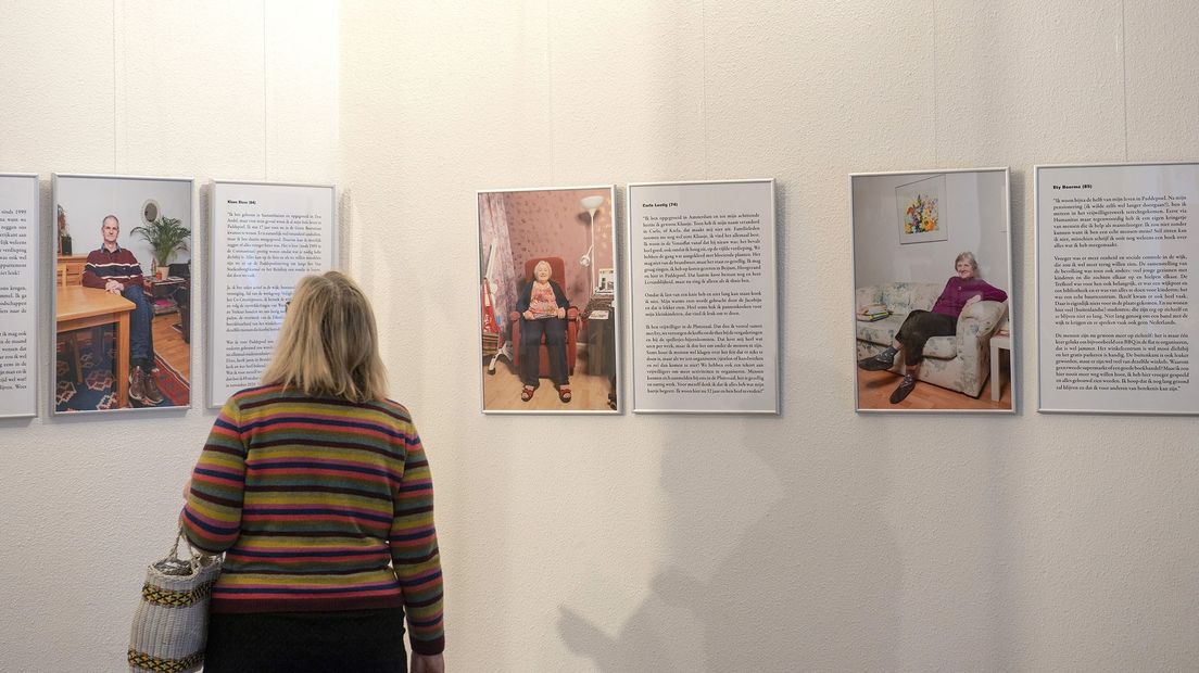 Voor de expositie zijn 20 (oud-)inwoners gefotografeerd