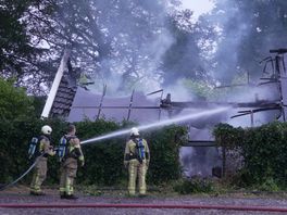 Schuur deels afgebrand in Erm