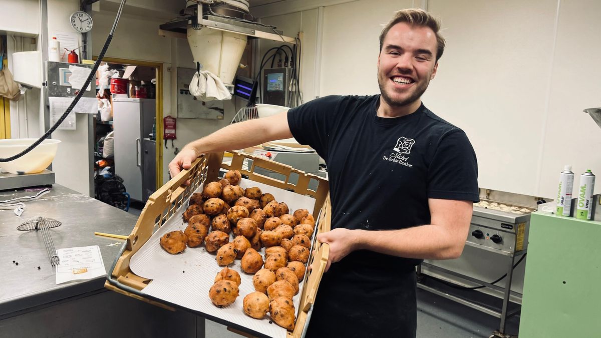 Oliebollentijd voor bakker Michael: 'Bak er duizenden'