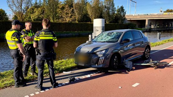 Fietser aangereden op fietspad, met spoed naar ziekenhuis Home