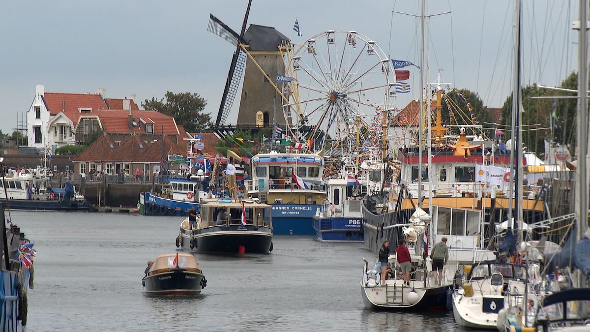 Weer is spelbreker bij Havendagen in Zierikzee, er werd niet gevaren met de mosselkotters