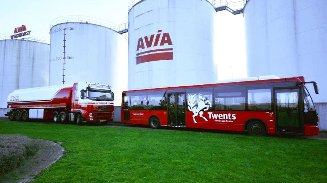 Bussen Syntus gaan rijden op diesel van Weghorst Avia