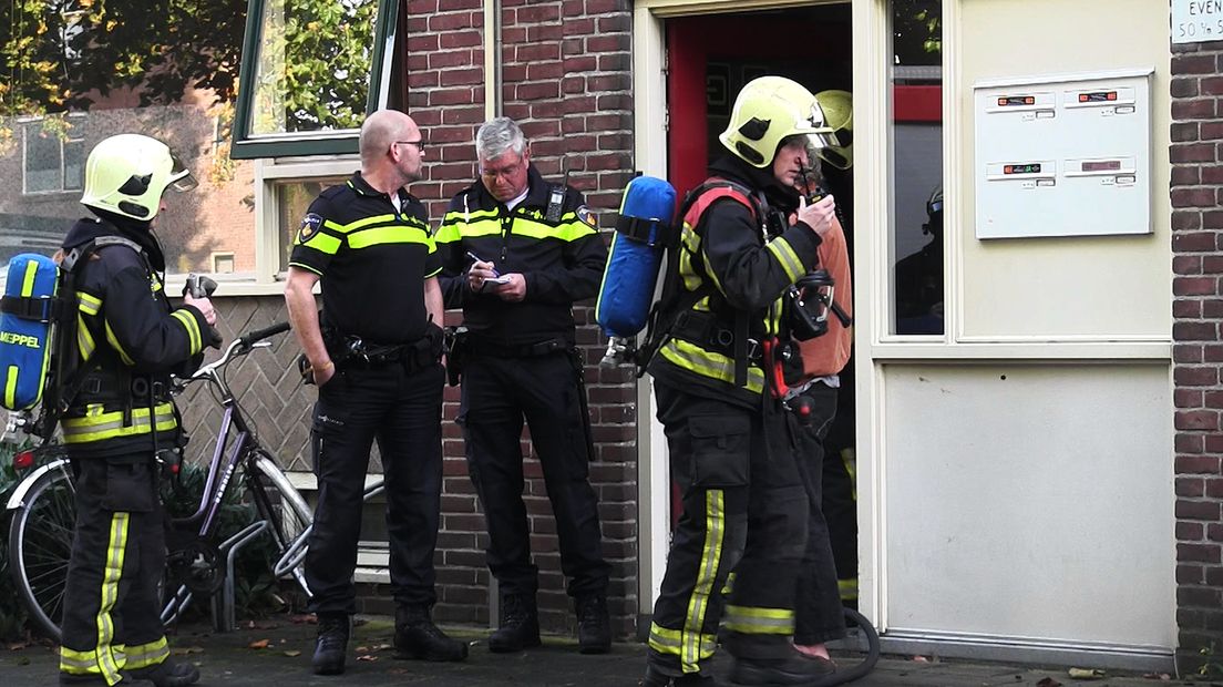 Het brandje was snel geblust