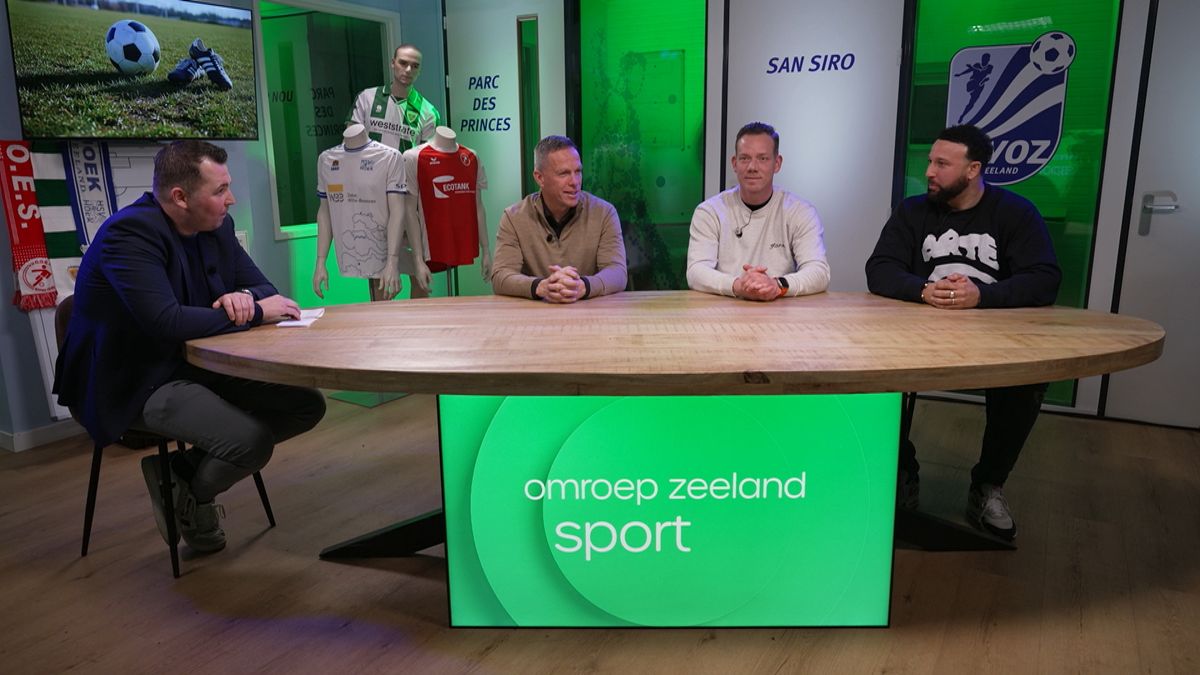 Eindejaarsgesprek aan tafel: terugblikken en vooruitkijken met de voetbaltrainers van de Zeeuwse div