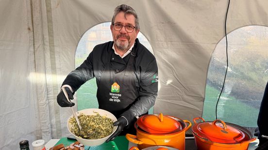 Stamppot boerenkool moet wijk warm maken voor miljoenenproject