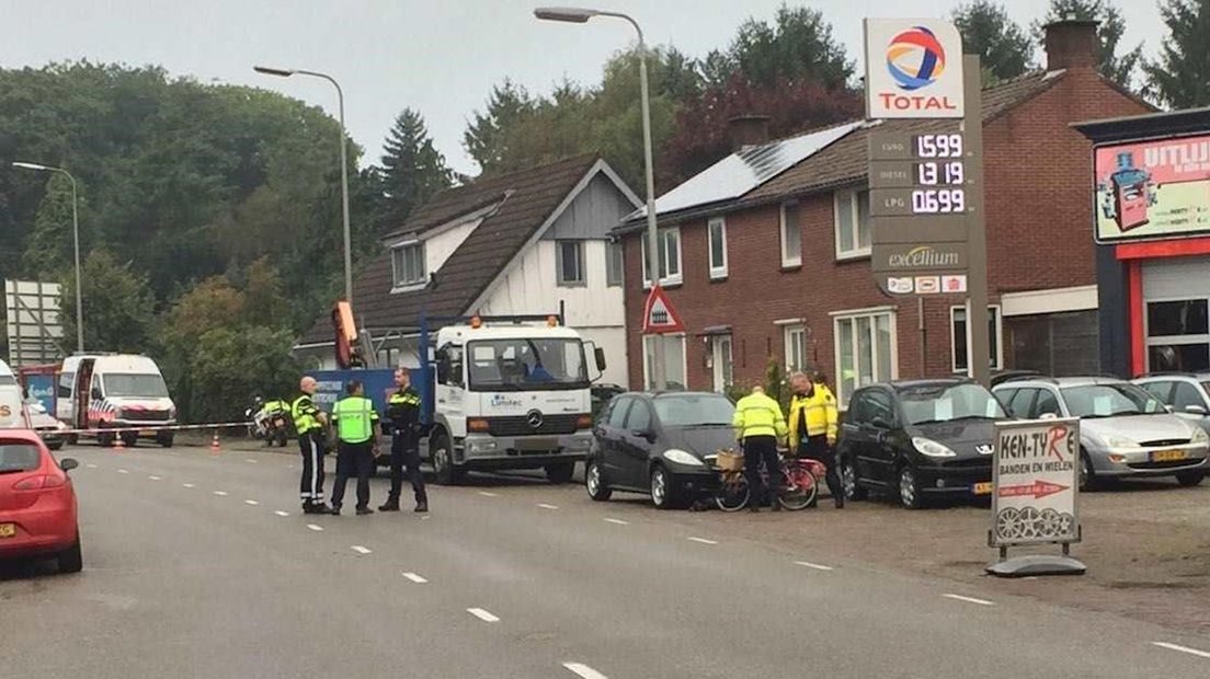 Politieonderzoek aan de Nijverdalsestraat in Wierden