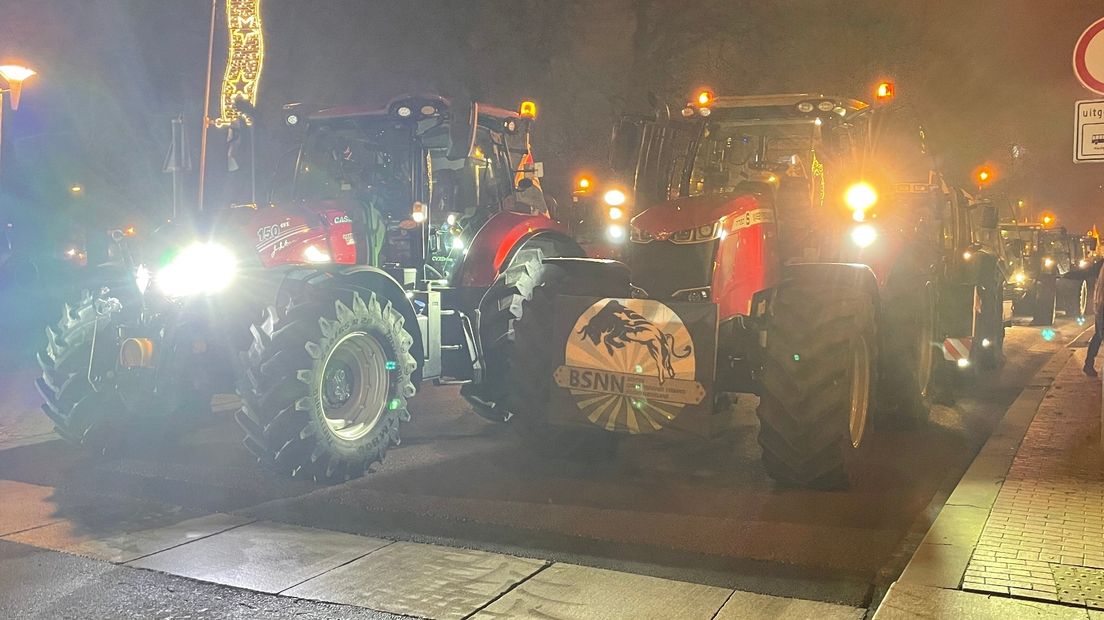 Ook de boeren steunen de fakkeloptocht