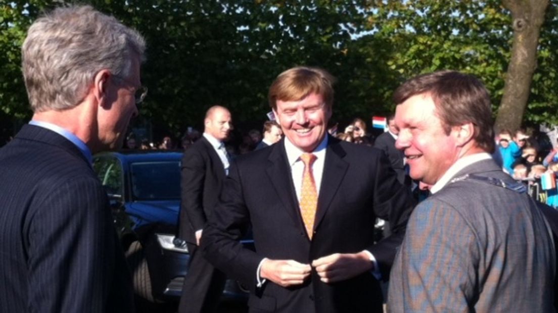 De toekomstige koning Willem-Alexander