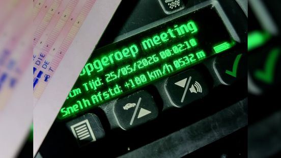 Man rijdt meer dan 100 kilometer per uur te hard: 'Hoe hard kun je niet nadenken?'