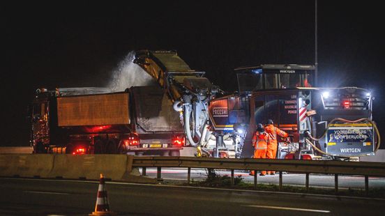 Hier gaat de A12 in juni meerdere nachten dicht