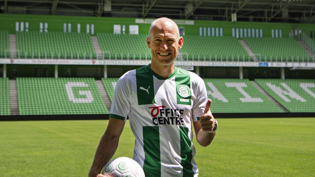 Arjen Robben is terug bij de FC