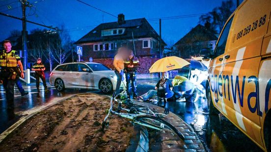 Fietser gewond na aanrijding