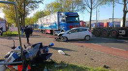 Marechaussee op motor aangereden in Venlo