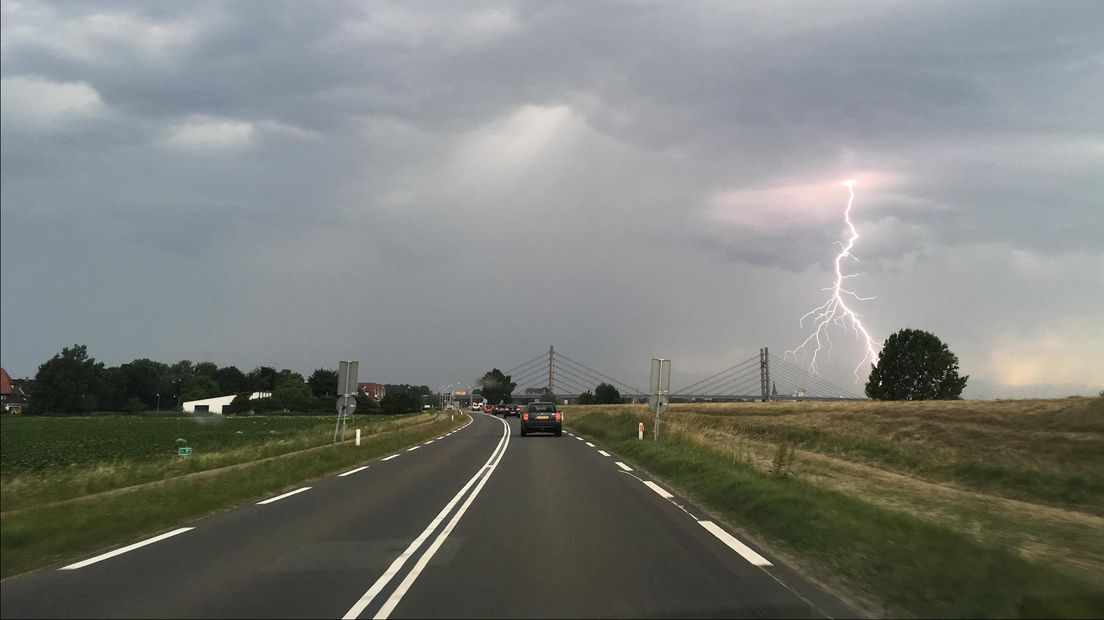 Onweer bij Kampen