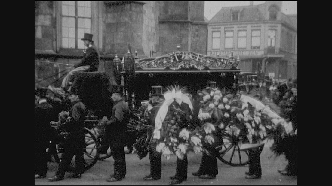 Beeld uit de film uit 1915