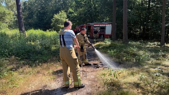 Tractor krijgt lekke band • kampvuur geblust