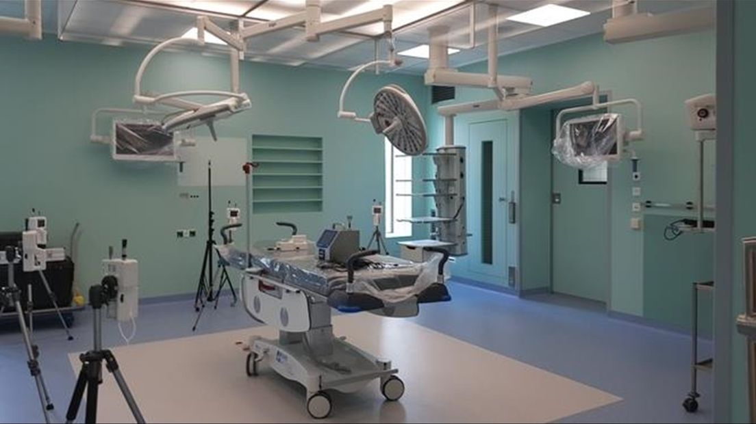 Moderne apparatuur staat klaar in Saxenburgh Medisch Centrum