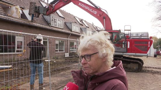 Woningen in Assen gaan tegen de vlakte