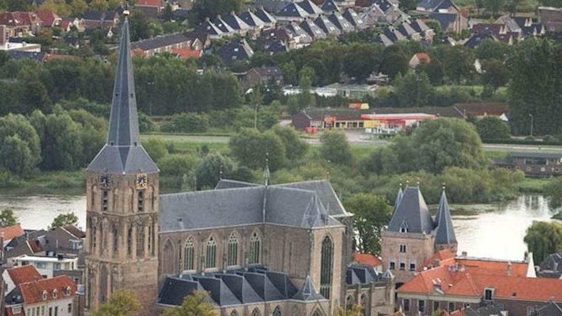 De Bovenkerk in Kampen, één van de bekende monumentale gebouwen