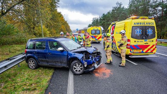 Ouder echtpaar gewond na botsing met rimob. Ouder echtpaar gewond na botsing met rimob.