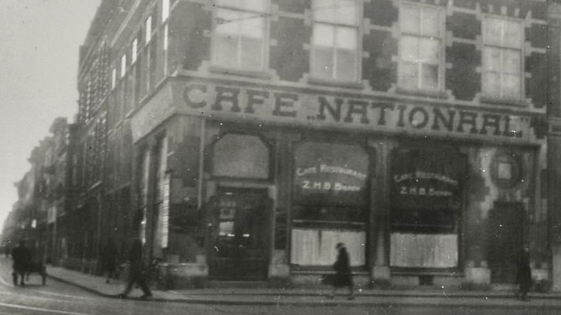Café Nationaal | Bron: collectie Haags Gemeentearchief
