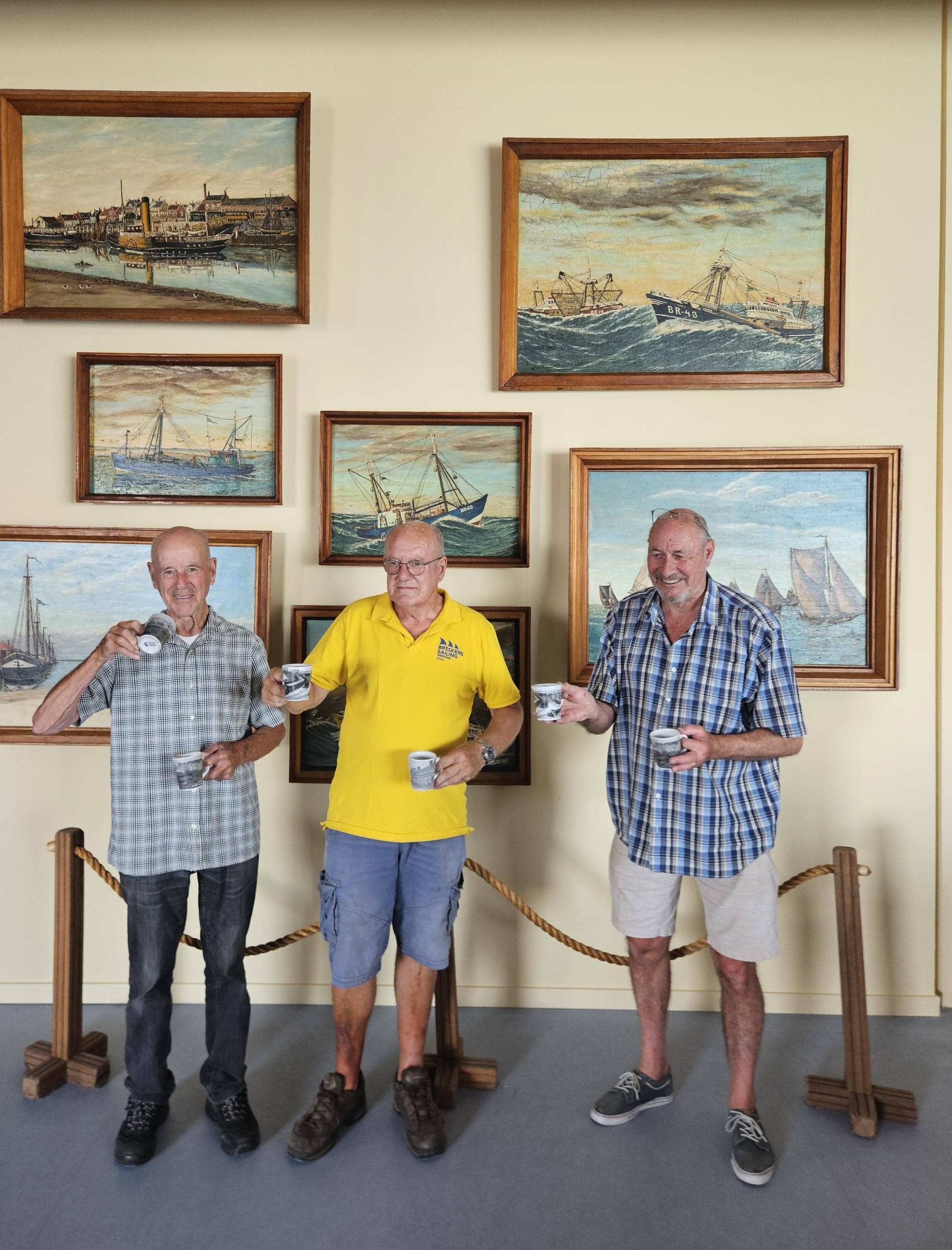 Binnen een uur zestig mokken: Breskens denkt massaal mee met Visserijmuseum