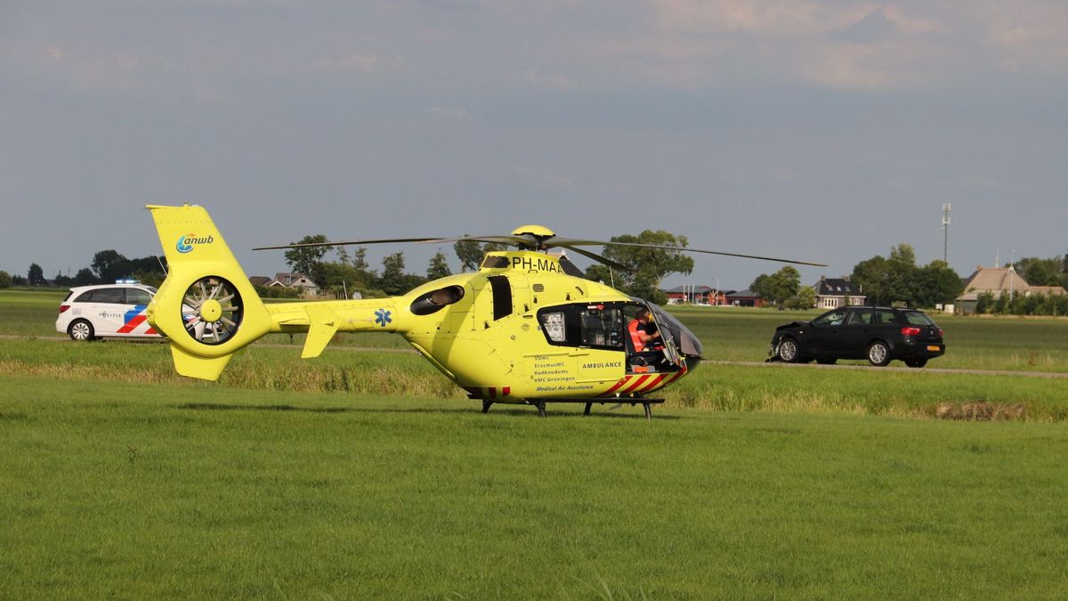 Ernstig ongeval bij Burdaard: motorrijder (76) omgekomen
