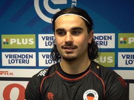 Irakli Yegoian geniet van omhaal tegen NAC Breda