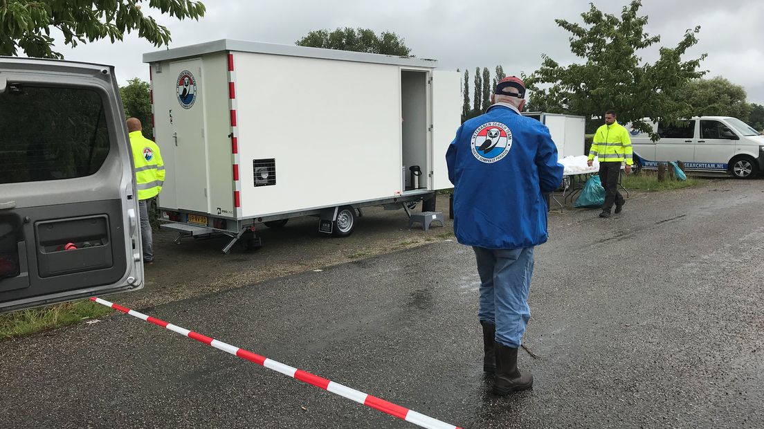 De zoekactie in Amelisweerd.