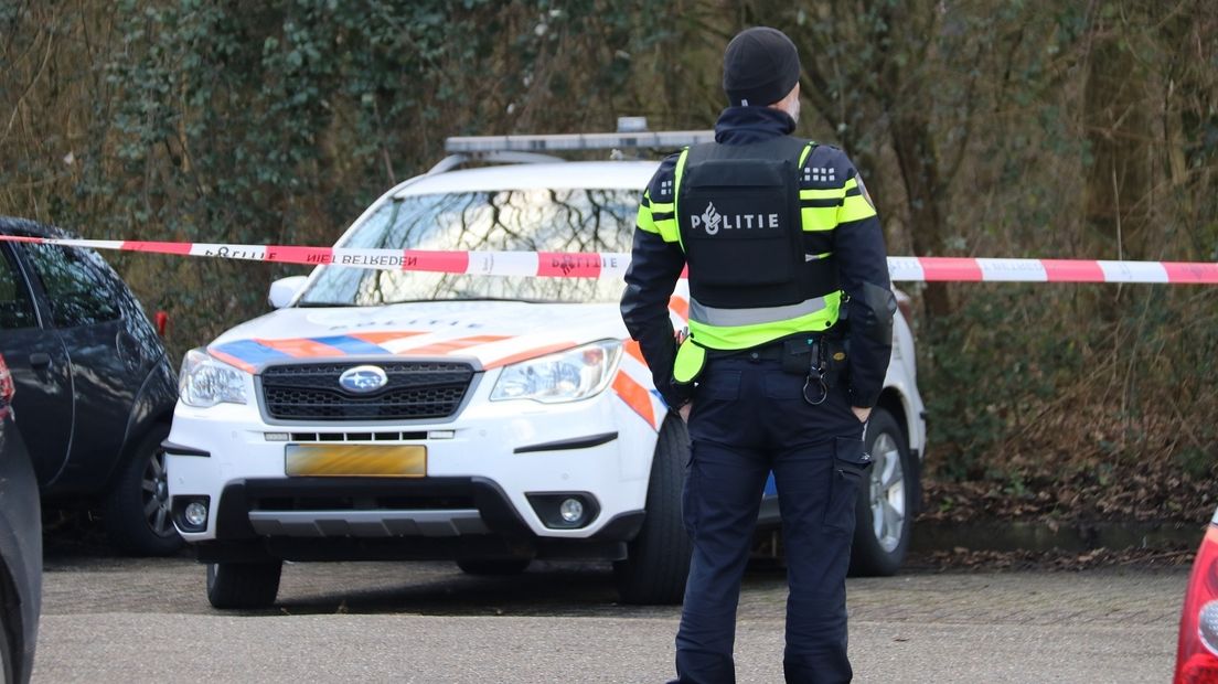 Politie doet sporenonderzoek (archief)